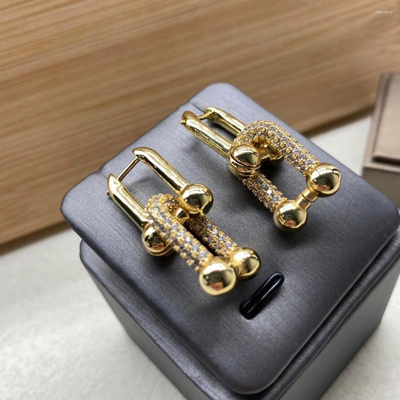 

Hoop Earrings 2022 U-shaped Gothic Fashion Chain Women's Jewelry
