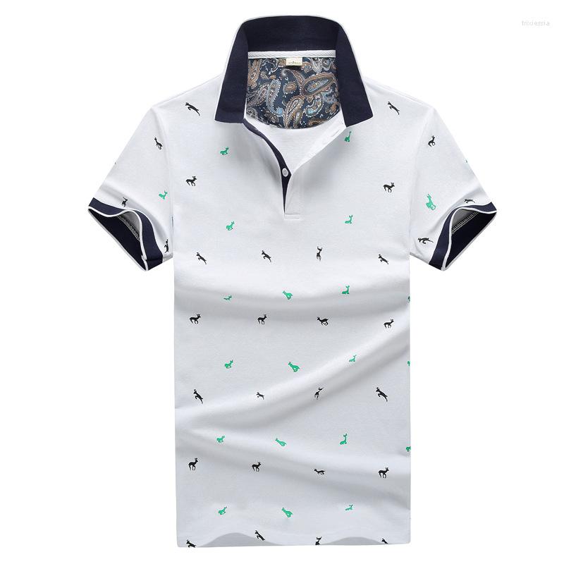 

Men's Polos Plus Size -4XL Brand Polo Shirt Men Short Sleeve Cotton Shirts