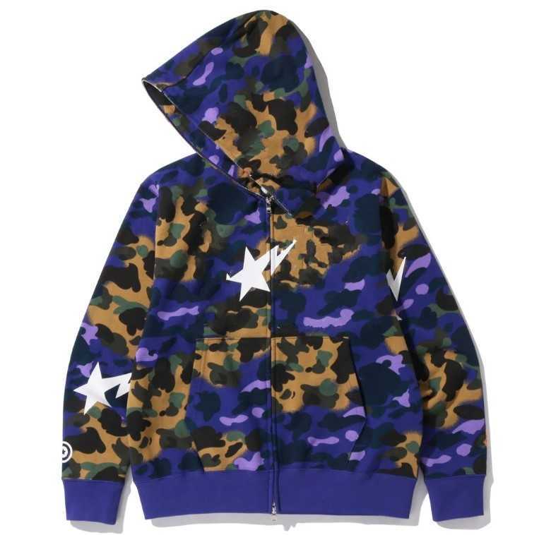 

Men's Jackets Men Camouflage Hooded jacket Camo cardigan Sweater Hip Hop hoodies Sweatshirt Streetwear Jackets S-3XL JK2221, Extra shipping postage/no ship