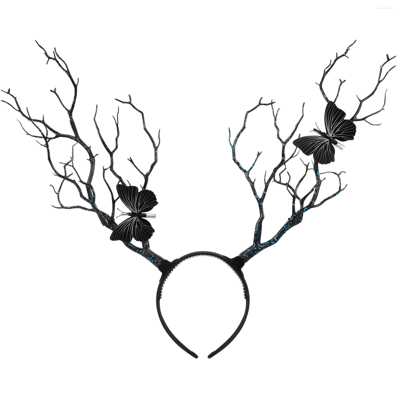 

Bandanas Branch Shaped Hair Band Decor Party Antler Headdress Accessory