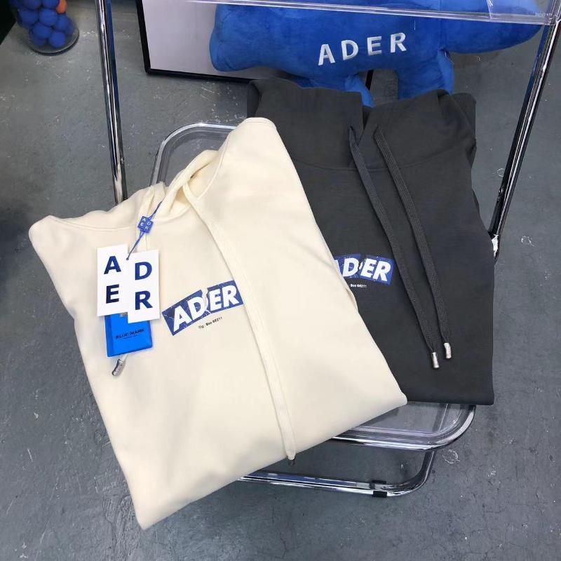 

Men' Hoodies ADER Long Sleeve Men' And Women' Loose Print Hooded Sweatshirt, Beige