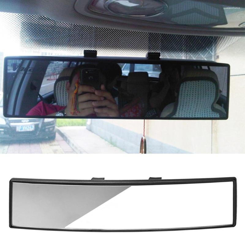 

Interior Accessories Universal 300mm Panoramic Curve Convex Clip On Rear View Mirror Bacl-up Assistance