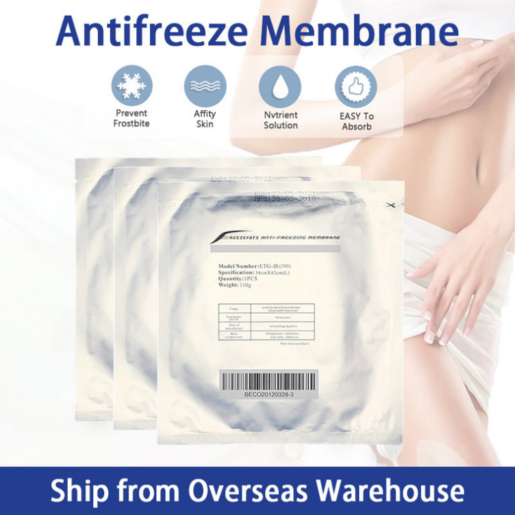 

Accessories & Parts Antifreeze Membrane 60G 110G Antifreezing Antcryo Anti Freezing Membranes Cryo Cool Pad Freeze Cryotherapy