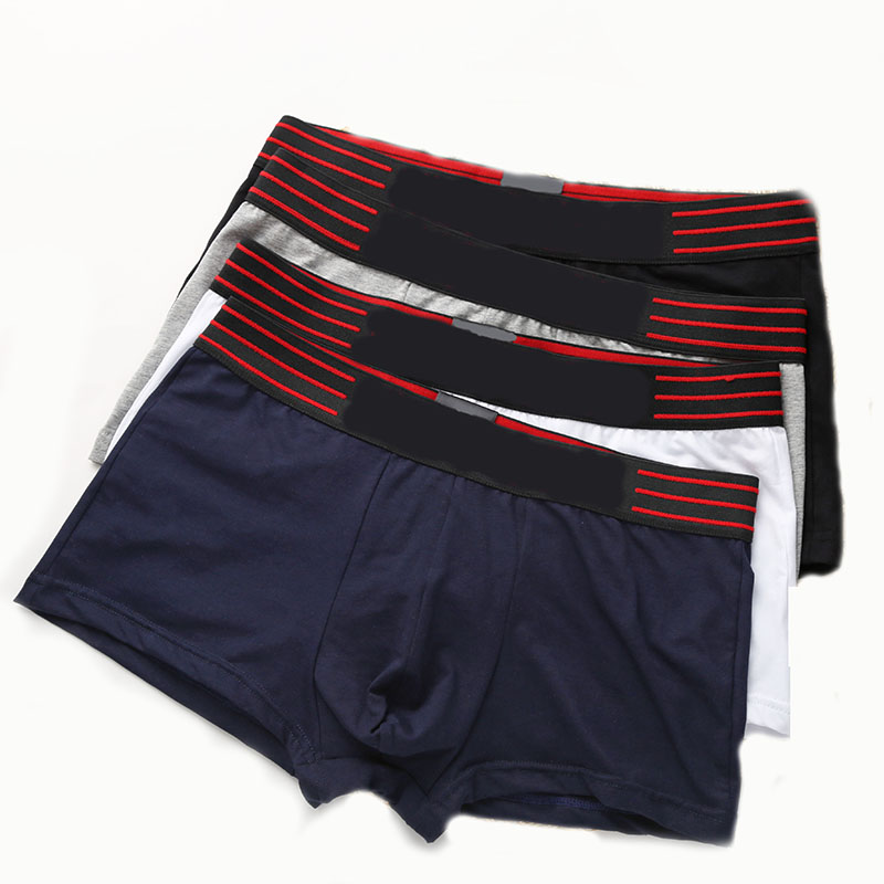 

No 111 Men's Underwear Underpants Cotton Comfortable Breathable Boxer Brief, Black