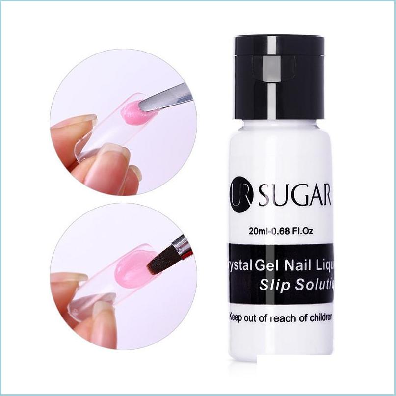 

Nail Gel Ur Sugar 20Ml Poly Polish Gel Liquid Slip Solution Nail Varnish For Acrylic Builder Extension Manicure Glides Uv 12Pcs Drop Dhko8, As the pics showed