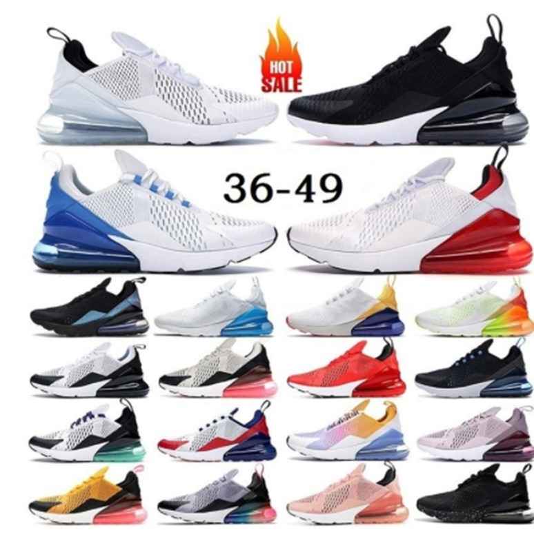 

270 Men Women Running Shoes Sports Sneakers Air Airmaxs Max 270s Guava Ice Black White Habanero Red Betrue Barely Rose Trainers Eur 36-49, 11