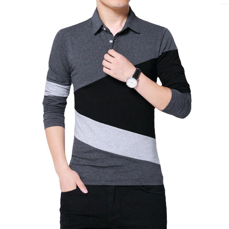 

Men's T Shirts Long-sleeved T2022 Spring And Autumn Bottoming Shirt T-shirt Tide Brand Korean Version, Black