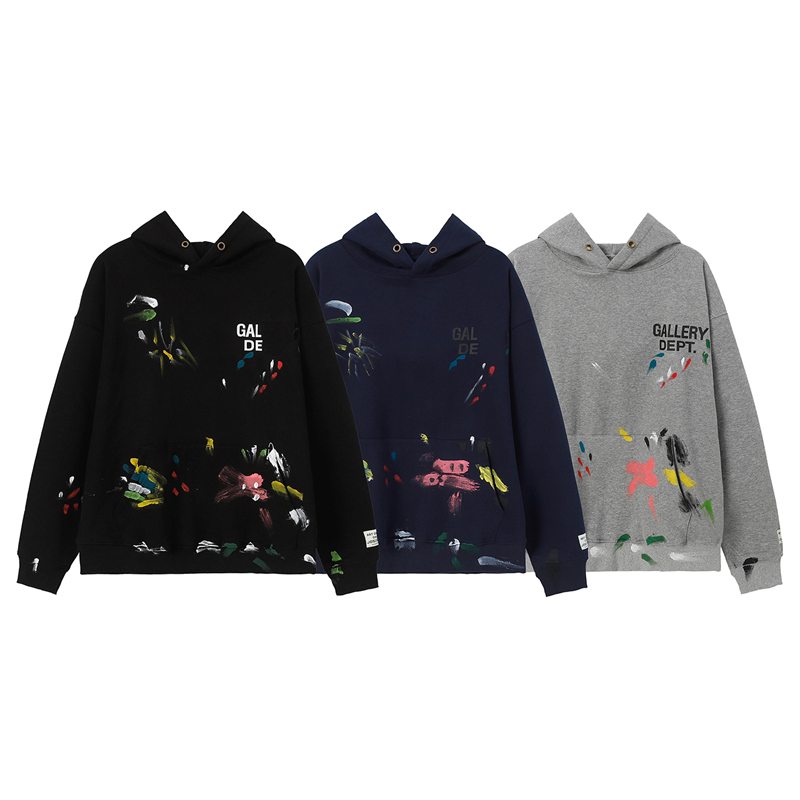 

Men's Fashion Sweatshirt Letter Print Graffiti Pullover Autumn/Winter 2022 Hoodie Street Casual Sweatshirt Designer Brand, Blue
