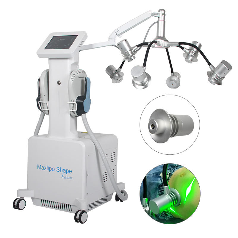 

EMS 6D Laser Slimming Machine Weight Loss Fat Reduce 6 D Lasers Green/Red Light Laser Body Shape 532nm 635nm