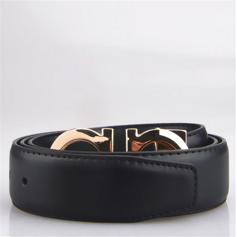 

Fashion designer belt women men casual letters smooth button printed lychee pattern belt length 95cm 100 105 110 115 cm box, Belt + no box