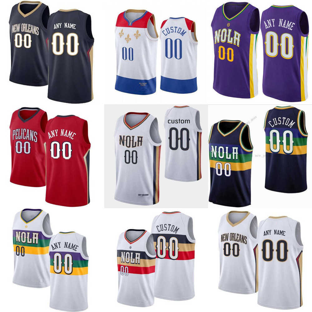 

Men Women Youth New Orleans''Pelicans''Custom 25 Trey Murphy III 8 Naji Mar 11 shall Daniels 0 Dereon''Seabron 13 Kira Lewis Jr. Basketball Jersey, Colour