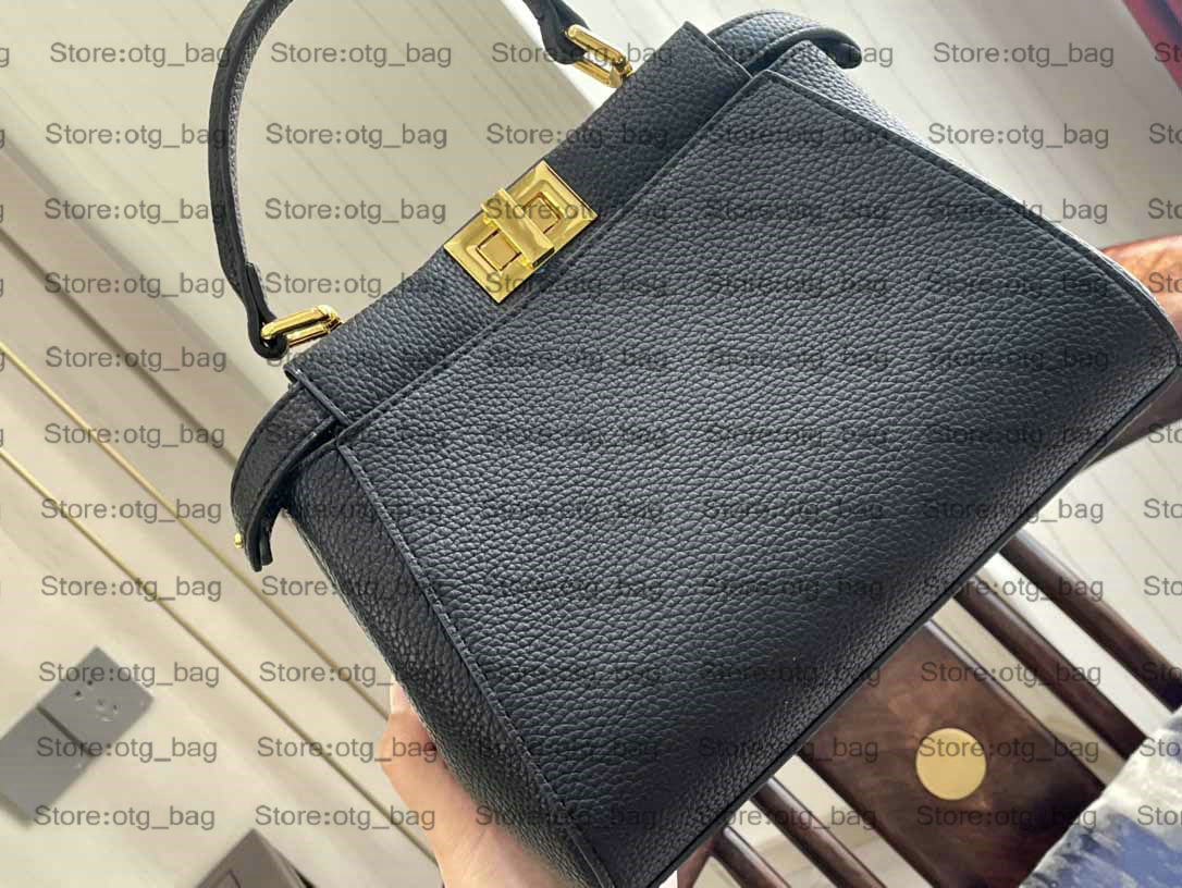 

ROMA MINI Peekaboo Iseeu Bag Selleria Womens Designer Shoulder Bags Luxurys Cross Body Iconic Purse Black Cuoio Romano Crossbody Leather package Handbag, Customize