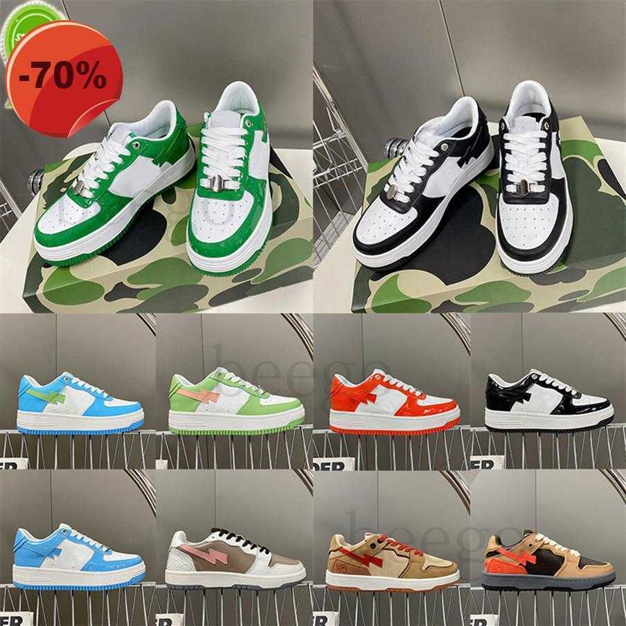 

for fashion Casual Shoes Designer mens womens Platform big A BATHING APE camouflage STA MEDICOM TOY CAMO Men LADIES sneaker woman 228M, No.22