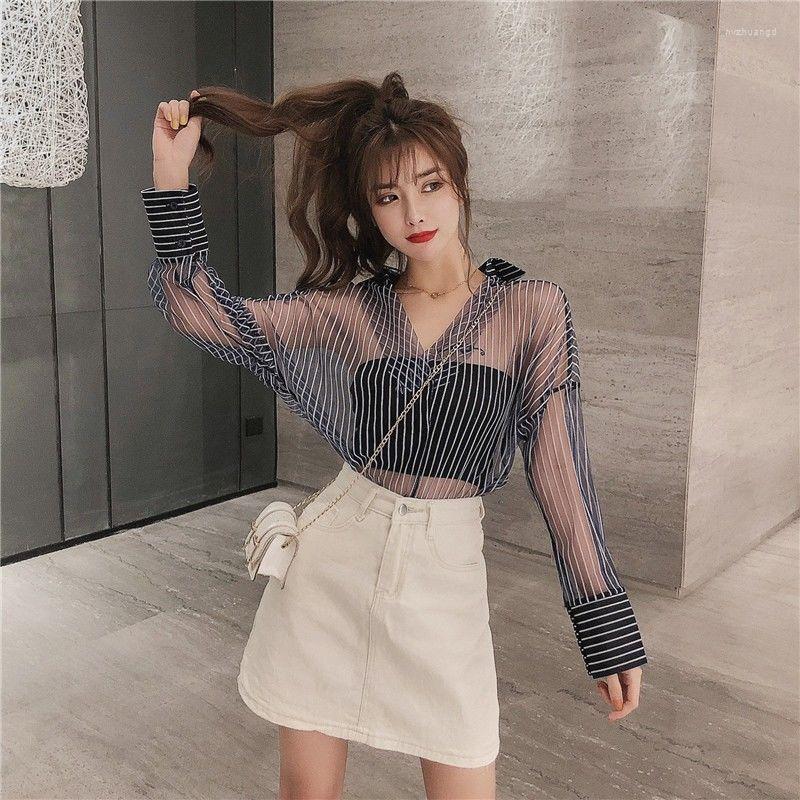 

Women's Blouses Women Blouse Summer Women's Clothing Baggy Coat Chiffon Shirt Top Blusas Mujer De Moda, Xxl