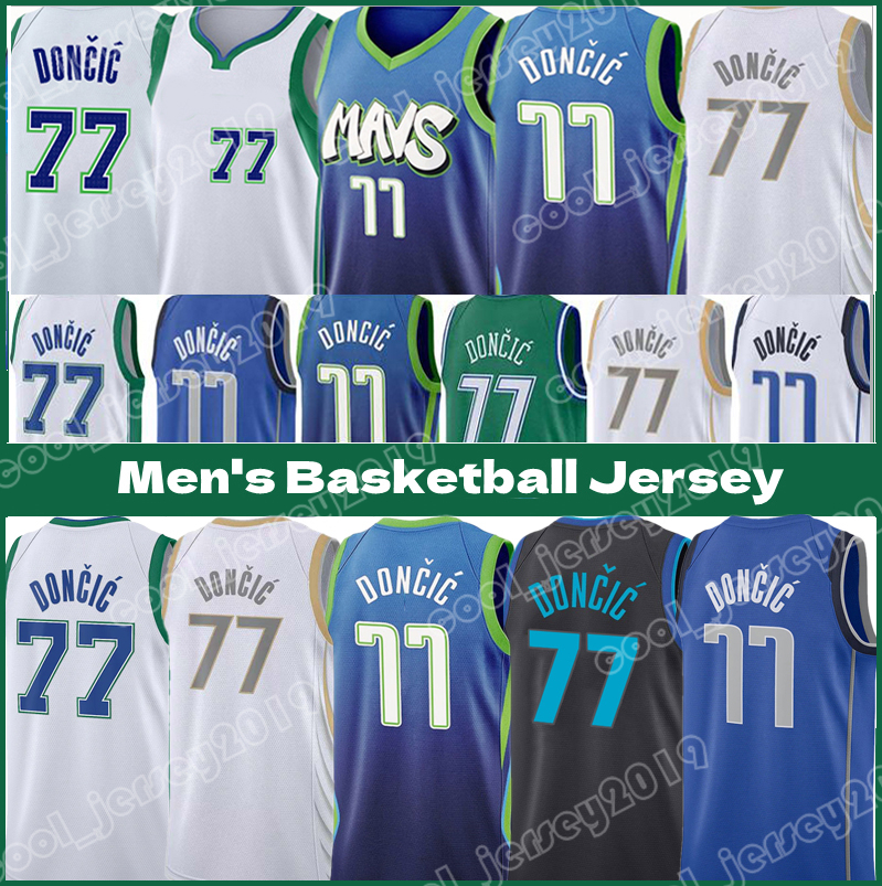 

Luka Maverick 77 Doncic Jersey 75th Anniversary 2022 New Basketball Retro Dirk 41 Nowitzki Jerseys, Mens jersey