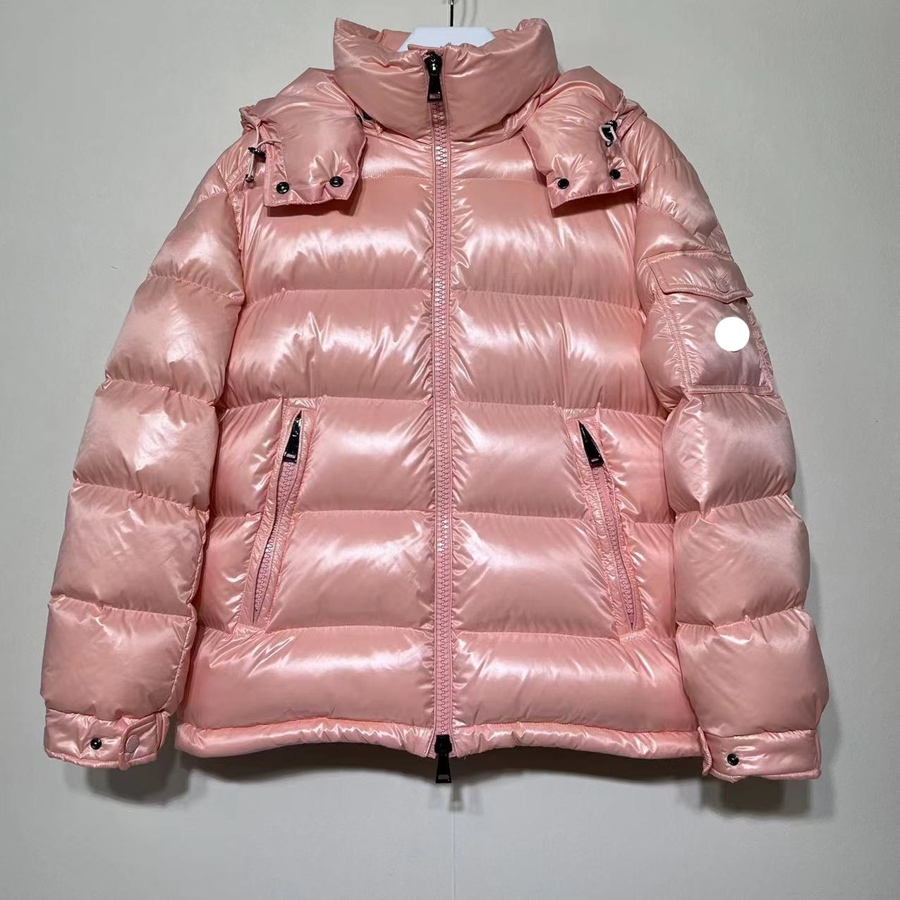 

Maire Designer Womens Down Jacket Embroidered Badge mens maya coat Warm Puffer coat size0/1/2/3, Supplement (not shipped separately)