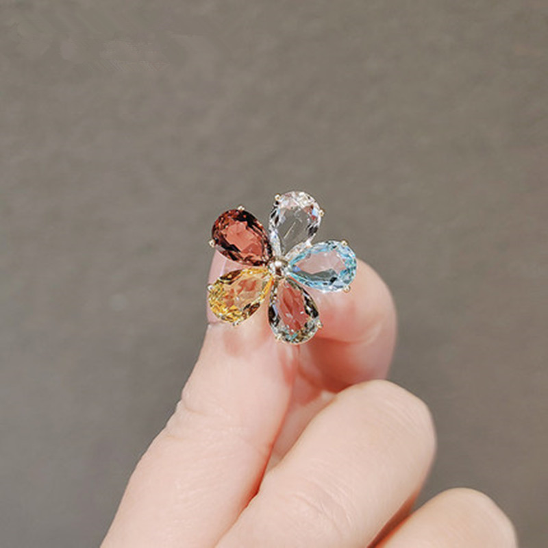 

Crystal Pin Needles Brooch Button Brooches Diamonds Rhinestones Badges Shawl Scarf Corsage Dress Hijab Pins Glitter Colorful Bouquet Kit DIY Gifts
