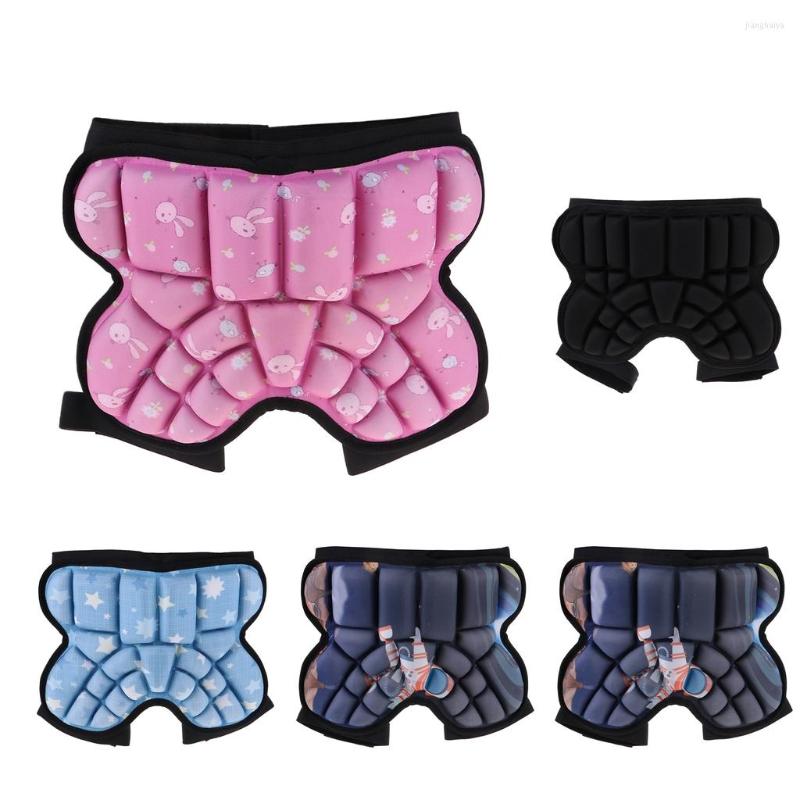 

Knee Pads 1pcs Multiclolor Protective Padded Shorts For Snowboard Skate And Ski 3D Protection Hip Buand Tailbone Boys Girls, 1pcs random