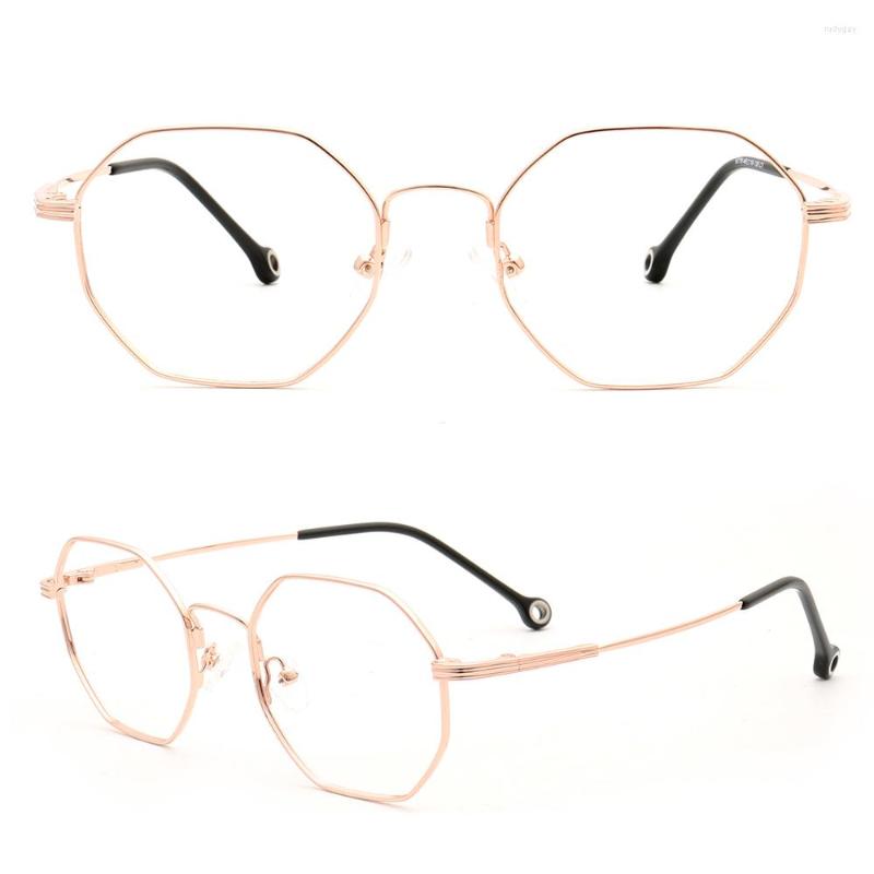 

Sunglasses Frames Flexible Men Memory Metal Eyeglass Optical Glasses Frame Women Square Bendable Fashion Gold Silver Rx Light Spectacle
