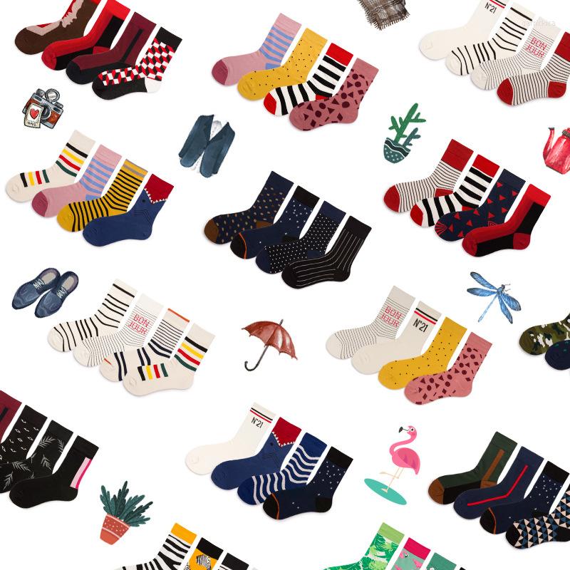 

Men's Socks Youyijia Men Unisex Winter Knitted Mid-Calf Long Crew Funny OK Gesture Printed Hip-Hop Trendy Cotton Hosiery Skateboard, Beige
