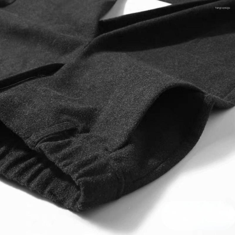 

Men' Suits 2022 Mens Slim Fit Business Dress Pants For Men Suit Woolen Formal Trousers Straight Z318, Black