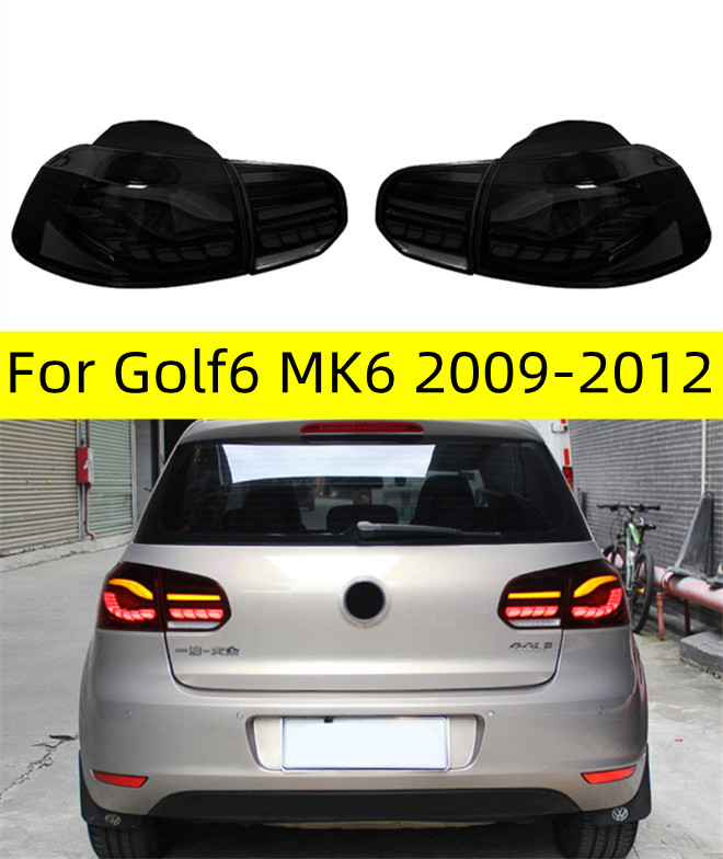 

Taillight For Golf6 Golf MK6 2009-2012 Tail Lights With Sequential Turn Signal Animation Brake Parking Lighthouse Facelift