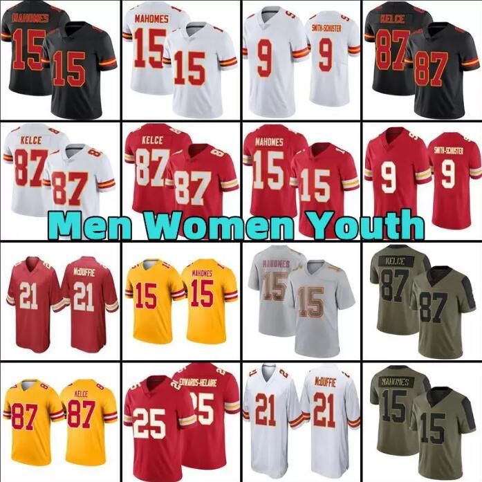 

CUSTOM Stitched Football jersey Kansas''City''Chiefs''15 Patrick Mahomes Travis Kelce Tyreek Hill Tyrann Mathieu Chris Jones Untouchable Eli, With logo