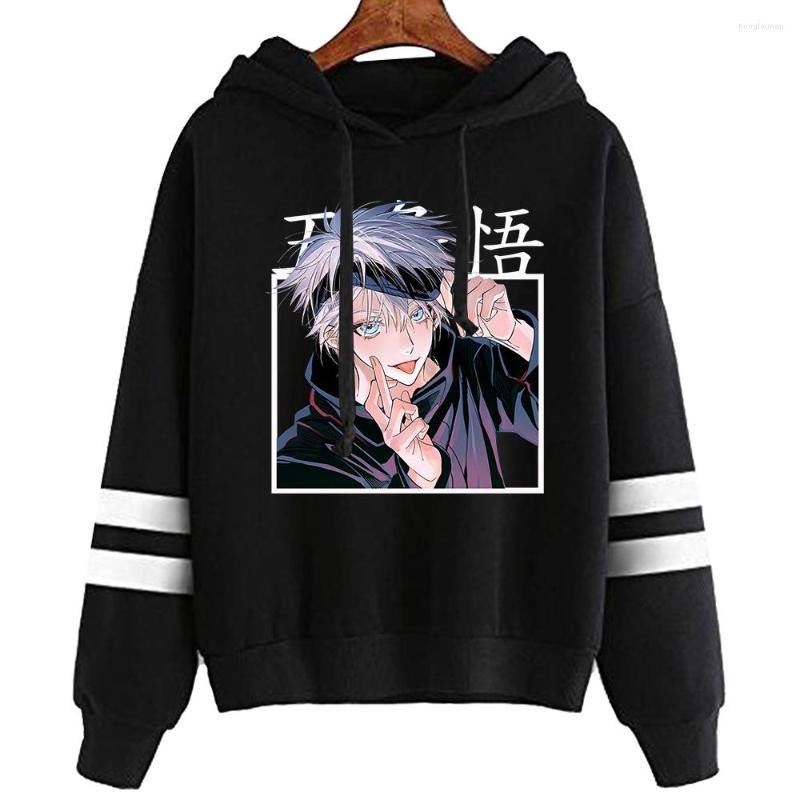 

Men's Hoodies Jujutsu Kaisen Hoodie Women/man Warm Cool Streetwear Fashion Casual Sweatshirt, Black