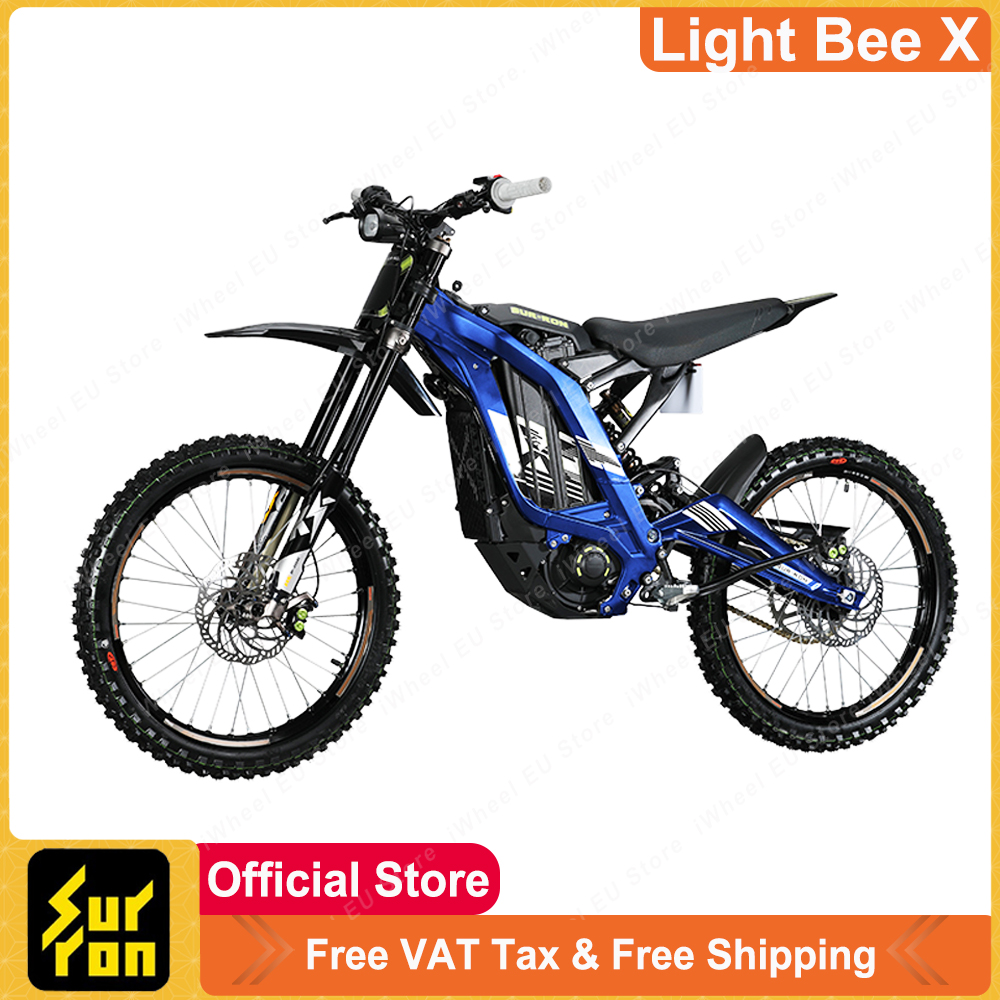 

Kick Scooters Sur-Ron Light Bee X Electric off-road Vehicle Electric Off-road Bike 60V 38.5Ah Battery Peak Power 6000W Top Torque 250N.m 120km Mileage