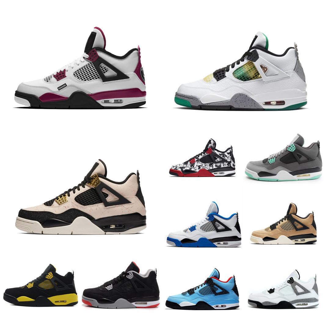 

Retro womens 4s jumpman 4 basketball shoes mens lebron 20 xx sneakers Silt Red Rasta Tatto Blue UNC Yellow Black What the tennis with box, Glow green