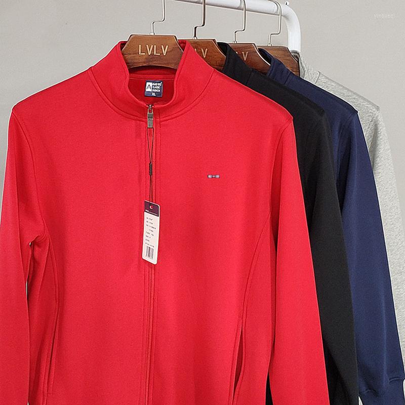 

Men's Hoodies Unisex Autumn Winter Plus Velvet Park Brand Top Men Cotton Sportswear Zipper High Collar Sweatshirt Casual Streetwear Homme