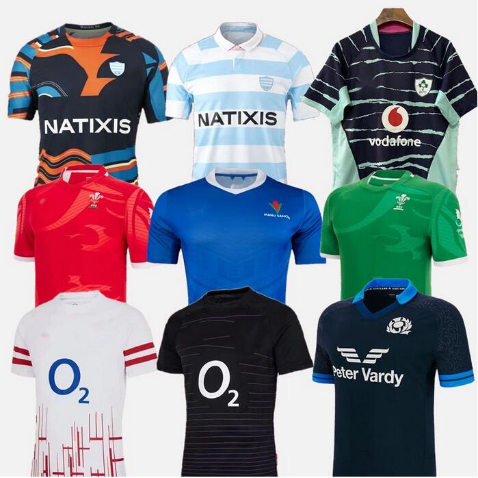 

2022 2023 BIARRITZ Racing 92 ENGlANDS rugby jersey 22 23 Ireland samoa Stade Francais Bordeaux home Perpignan Ernest Wallon Warm Up S-5XL shirt