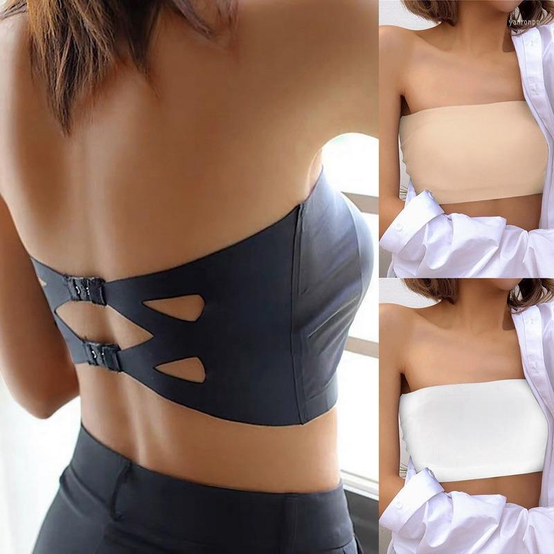 

Bustiers & Corsets Women's Bras Corset Top Underwear Tank For Women Tube Tops Breathable Mesh Strapless Crop Bralette Bandeau, White