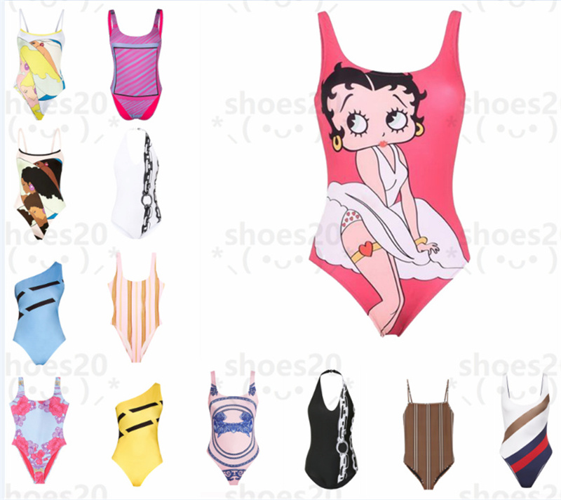 

Fashion Sexy Swimwear Hipster Padded Women's One-piece Swimsuits Outdoor Beach Top Fabric Bandage Luxury Designer Wear, Freight