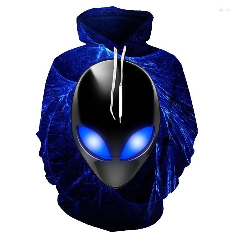 

Men's Hoodies Autumn Pullovers Alien 3d Print Women Men Loose Long Sleeve Plus Size Hooded Sweatshirts Cute Harajuku, Lms1251