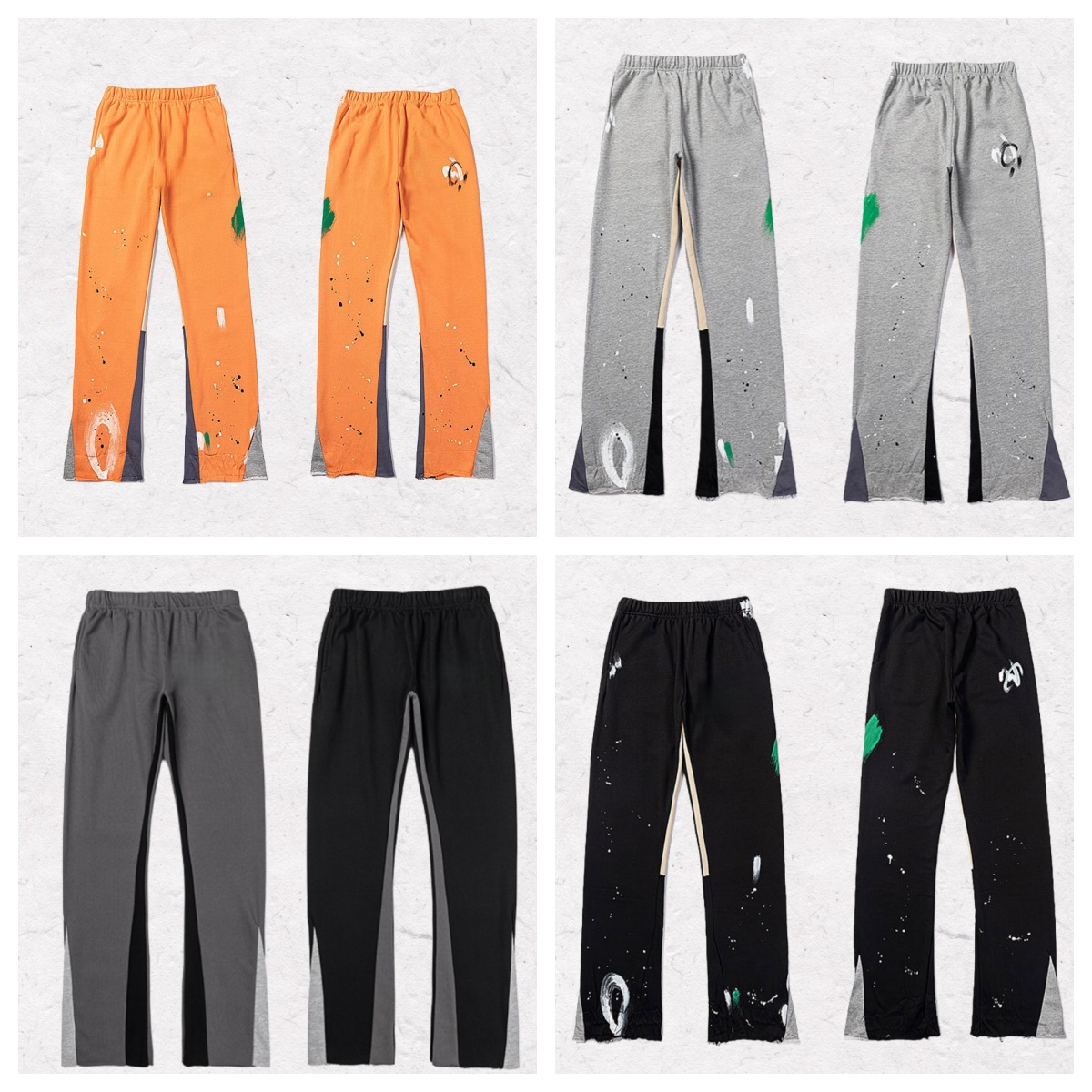 Men's gallary sweat pant High Quality Designe Letter Print Loose Casual Pants for Mens woman Hip Hop Rock Streets cotton loose relaxed letter p
