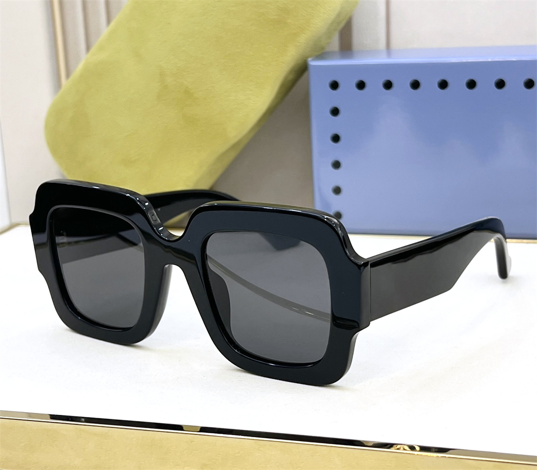 Fashion designer 1547s sunglasses for women classic vintage popular square shape acetate glasses summer avant-garde elegant style Anti-Ultraviolet C