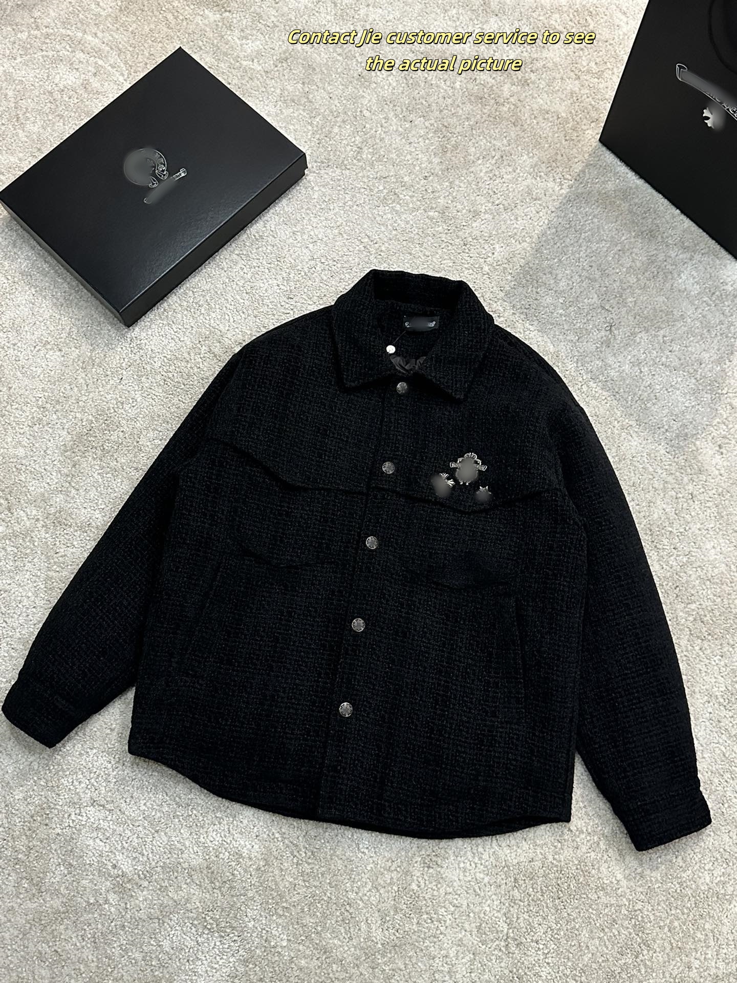 Designer men's winter down jacket with extremely high fluffiness, fashionable and versatile, keeping warm and warm