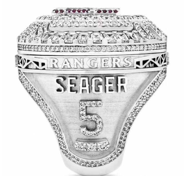 Best 2022 2023 World Series Baseball Seager Team Champions Championship Ring With Wooden Display box Sport Souvenir Men Fan Gift 2025 ACCEPT CUST-image-1073407897