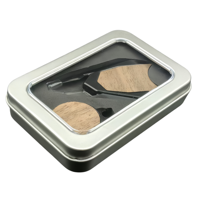 Hot Selling Half Shield Shaped Magnetic Golf Divot Tool Club Holder logo Custom Blank Wood Ball Marker Golf Set-image-1073424478