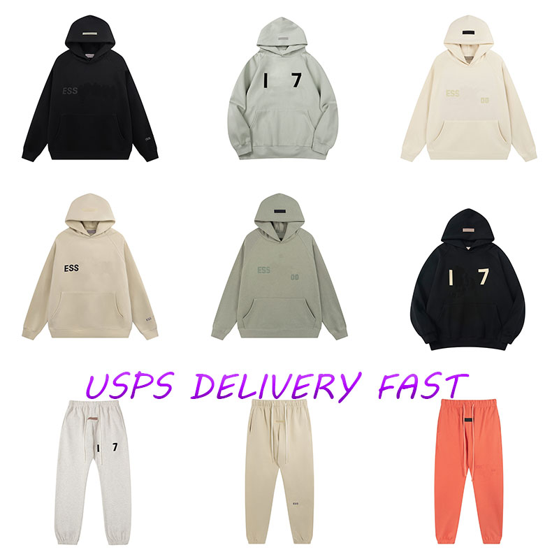 Men's Hoodies Designer Hoodie American High Street Hip-hop Lapel Letters Embossed Rubberized Couples Sweatshirt Fashion Casual Loose
