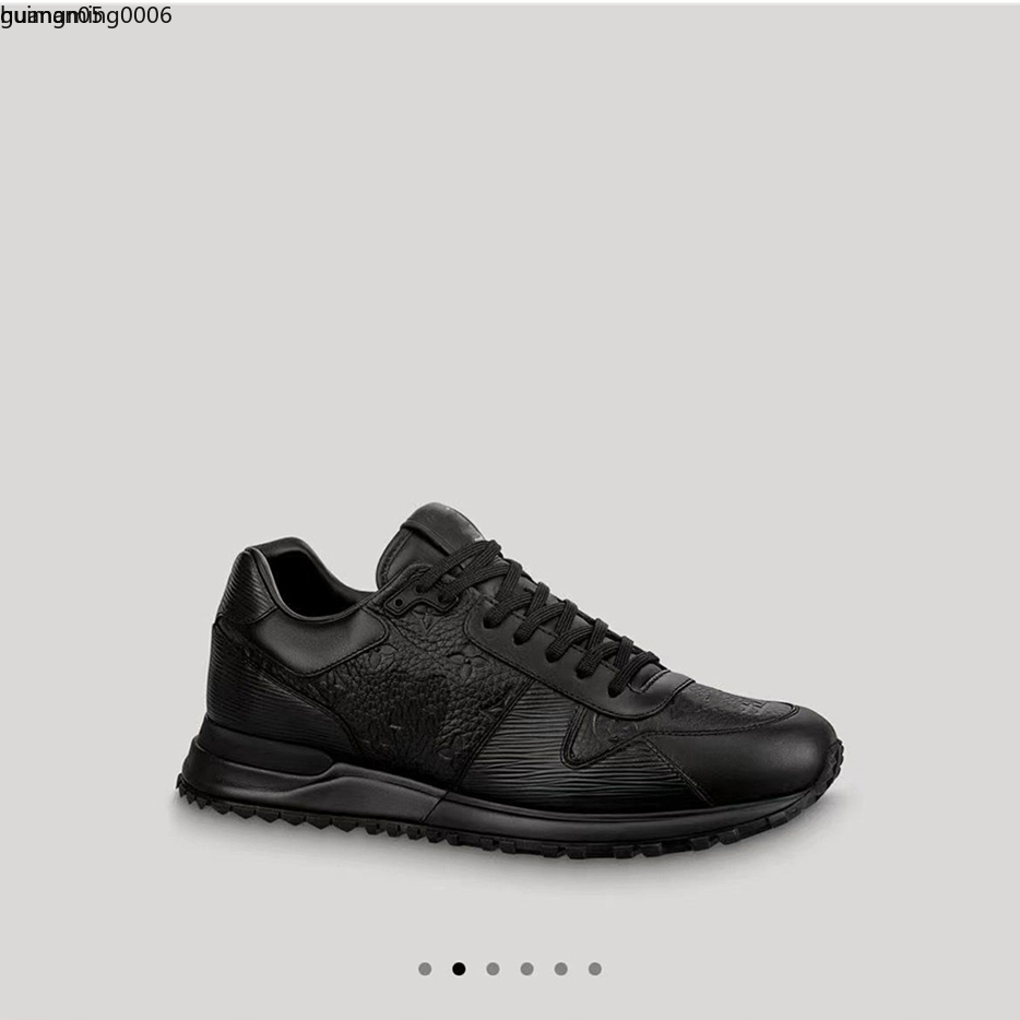 Run Away sneaker calf leather rainbow Luxury Shoe classic runner shoes Hand-finished technical rubber casual sneakers hbh651