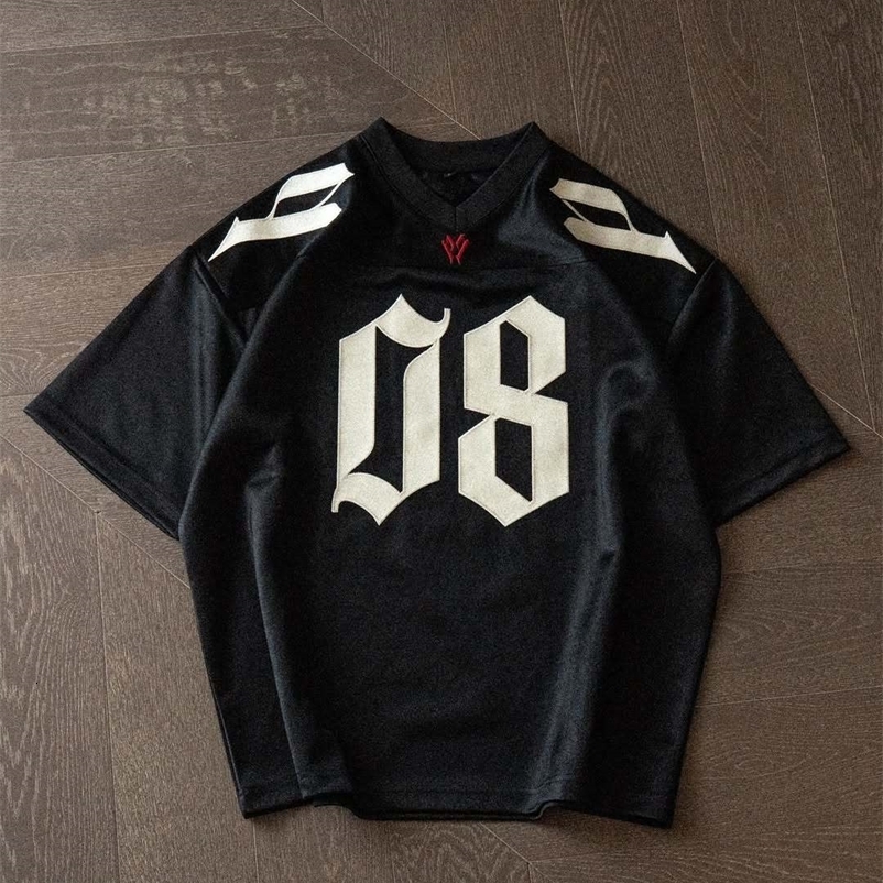 Grafiix Co Y2K Cotton Tshirt Harajuku Fashion Ventilate Jersey Streetwear Retro Hip Hop Casual Short sleeve sports shirt Vest Tops