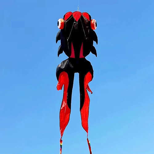 New soft body delicate goldfish kite for foreign trade 10 meters goldfish kite L250903-image-940826039