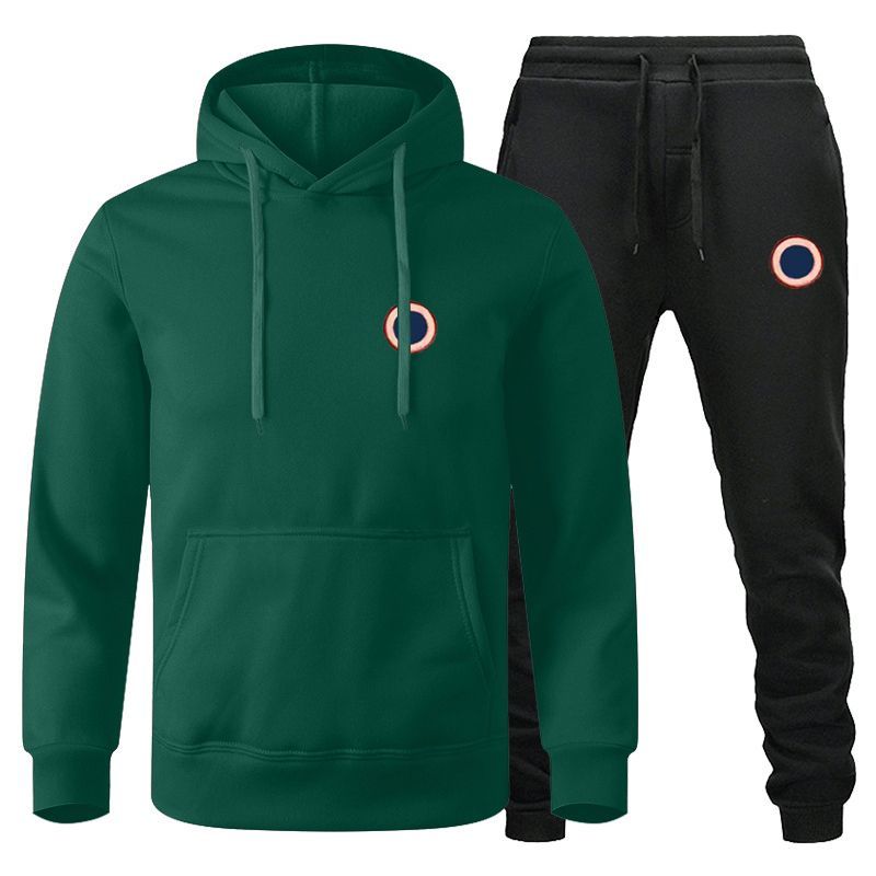 Suite de jogging Men's Brand Tracksuit Set Set Designer Hoodie Canada No Pilling Veste Clothing Streetwear Sweat Cost Running Clothes Womens Coat