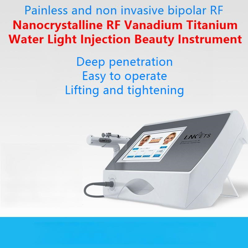 RF Portable no Needle fractional Free Mesotherapy Gun Meso Machine Wrinkle Removal Water Skin Rejuvenation Salon Use Facial