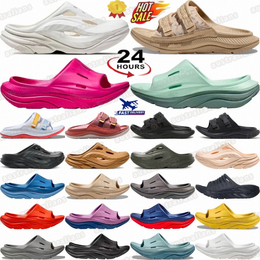 One Ora Recovery Slide designer slippers sliders slipper Black Shifting Sand white grey Coastal Sky Vibrant Orange Ocean Mist Lilg4iC#-image-929534320
