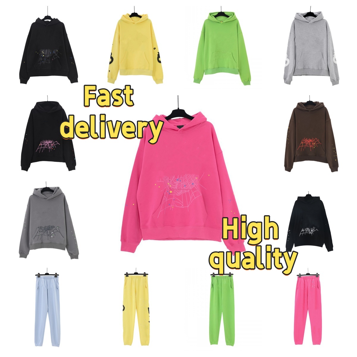 2025 NOUVEAU créateur sweat à capuche créateur pour hommes en survêtement de survêtement en survêtement Pullover Cotton Fashion 5 Hoodies Men Des