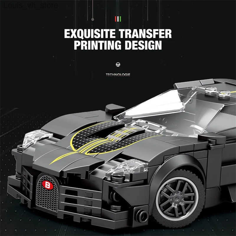 Ci Classic Champions Racing Car Building Blocks Model Speed Sport Toys Racers Vehicle Bricks Festival Gifts for Boys Kids C251209-image-1087829494