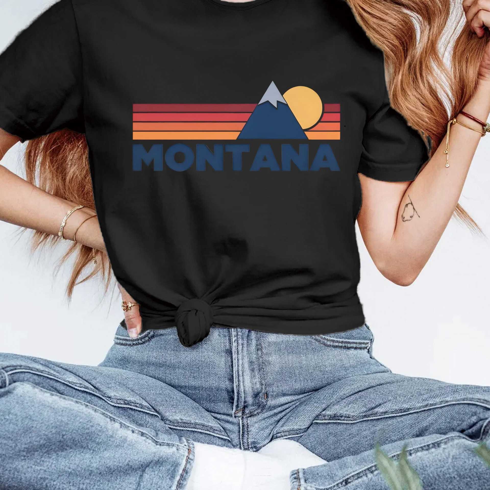 Montana Spring/Summer T-shirts, Montana Lovers T-shirts, Montana Travel T-shirts S250904-image-955007189